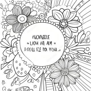 Positive Affirmation Recovery Coloring Page 5691-4544