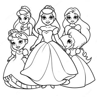 Adorable Cute Disney Coloring Pages