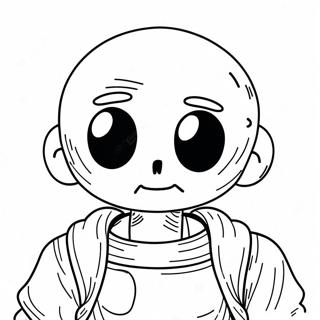 Error Sans Coloring Pages