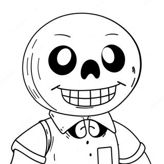 Error Sans Coloring Page 56983-45074