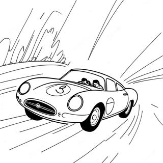 Finn Mcmissile In A Speedy Race Coloring Page 57014-45103