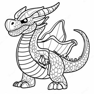 Ninjago Dragon Coloring Pages