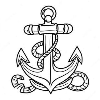 Unique Anchor Coloring Page 57053-45137