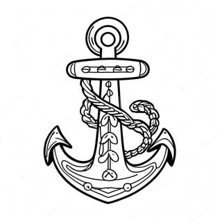 Unique Anchor Coloring Page 57053-45138