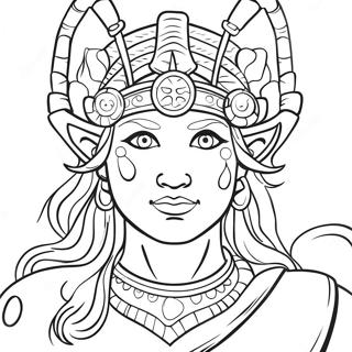 Advanced Mythology Coloring Page 57093-45190