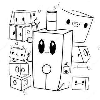 Numberblocks 100 Ausmalbild 57123-45199