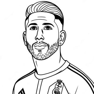 Sergio Ramos Pagini De Colorat