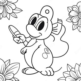 Disney Tattoo Coloring Page 57153-45220