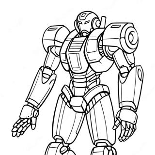 Shinji Ikari In Mech Suit Coloring Page 57174-45261