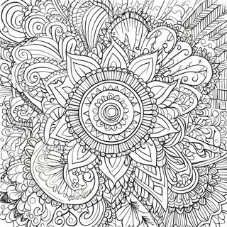 Indian For Adults Coloring Pages