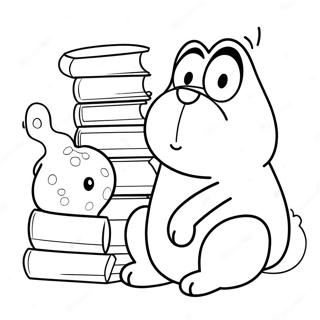 Simon's Cat Coloring Pages