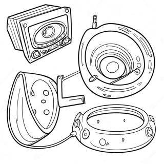 Sound Coloring Pages