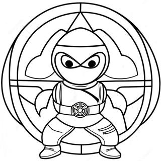 Spy Ninjas Logo Kleurplaat 5731-4557