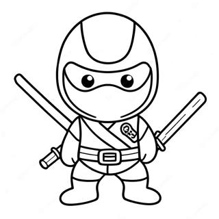 Spy Ninjas Logo Kleurplaat 5731-4559