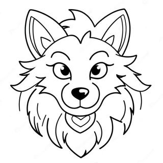 Wolf Sonic Coloring Page 57353-45387