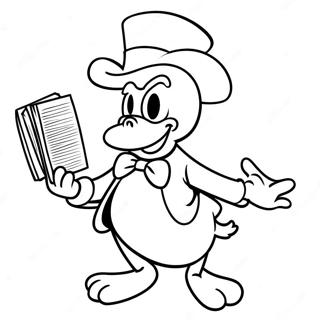 Scrooge Mcduck Coloring Pages