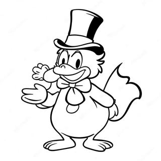 Scrooge Mcduck Coloring Page 57393-45411