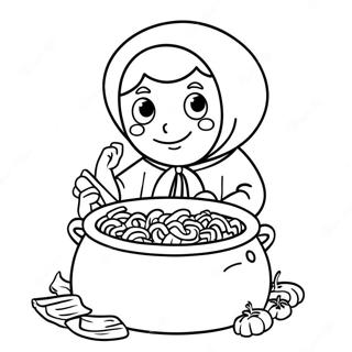 Strega Nona Coloring Pages