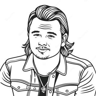 Morgan Wallen Coloring Pages