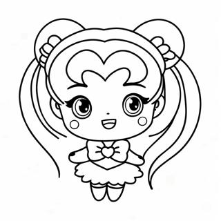 Chibi Sailor Moon Coloring Page 57443-45456