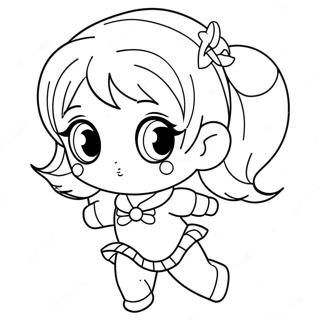 Cute Chibi Sailor Mercury Coloring Page 57444-45437