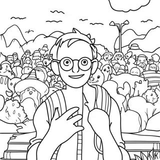 Where's Waldo Coloring Pages