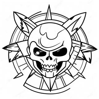 Motley Crue Logo Coloring Page 57483-45478