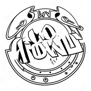 Motley Crue Logo Coloring Page 57483-45480