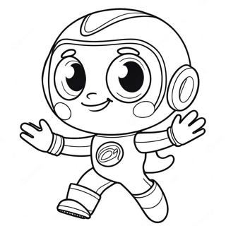 Ricky Zoom Coloring Pages