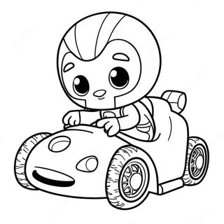 Ricky Zoom Coloring Page 57523-45498