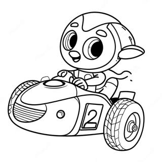 Ricky Zoom Coloring Page 57523-45499