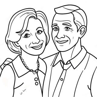 Mom And Dad Coloring Pages