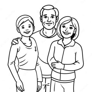 Mom And Dad Coloring Pages