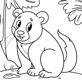 Mammal Coloring Page 57543-45542