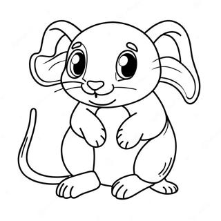 Mammal Coloring Page 57543-45543