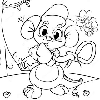 Whimsical Disney Character Quote Coloring Page 57554-45539