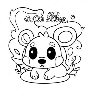 Whimsical Disney Character Quote Coloring Page 57554-45540