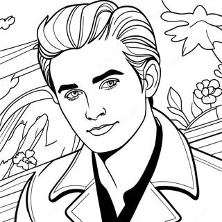 Edward Cullen Coloring Page 57583-45584