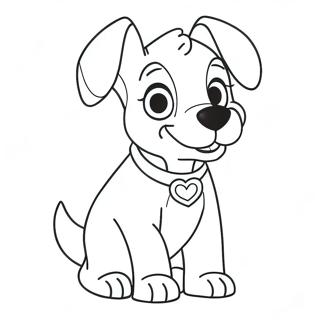 Disney Dog Coloring Pages