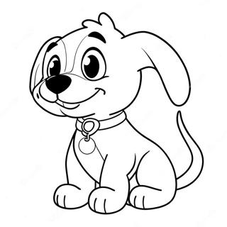 Disney Dog Coloring Page 57643-45603