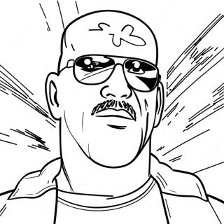 Stone Cold Steve Austin Coloring Page 57663-45622