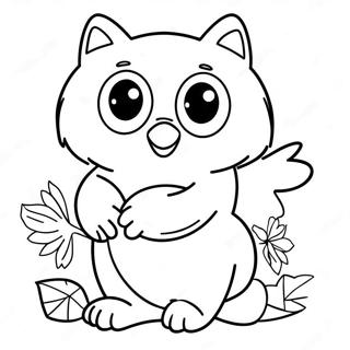 Owl Winnie The Pooh Coloring Page 57673-45647