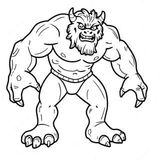 Monster Zero Coloring Page 57693-45651