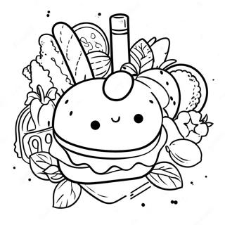 Fair Food Coloring Page 57713-45670