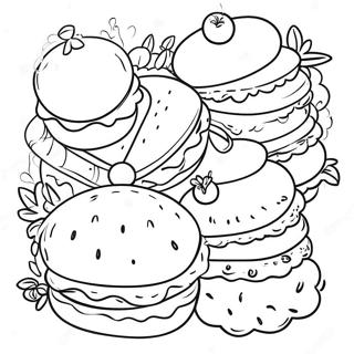 Fair Food Coloring Page 57713-45671