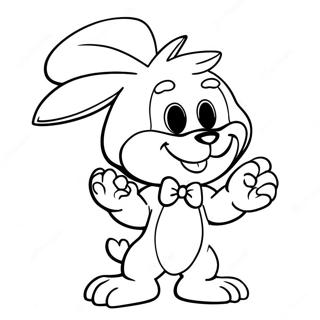 Shadow Bonnie Coloring Pages