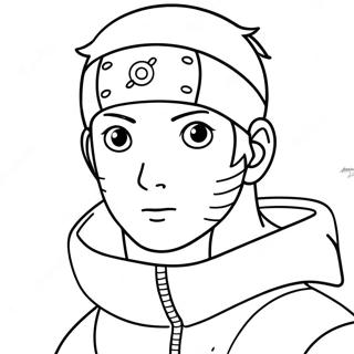 Naruto Entre Nosotros Compañero Página Para Colorear 57754-45699