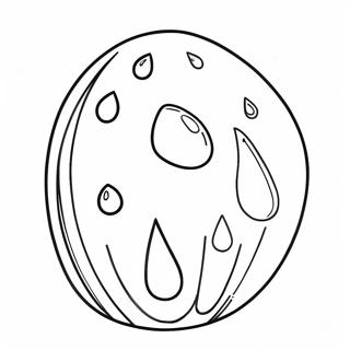 Rain Drop Coloring Page 57813-45735