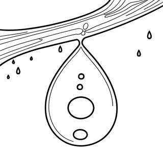 Rain Drop Coloring Page 57813-45736