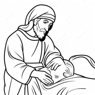 Jairus Daughter Coloring Pages